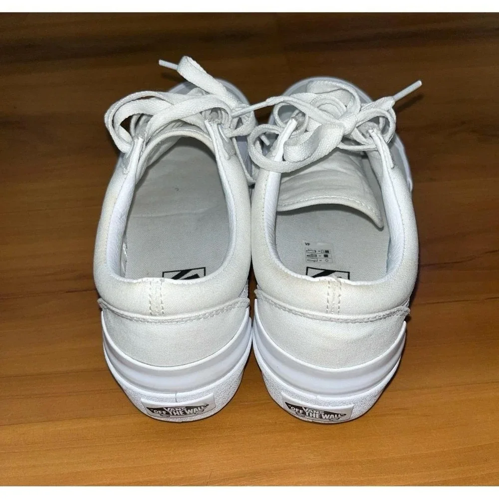 Mens Vans Old Skool Stacked Lace Up Platform Sneakers Shoes - Picture 4 of 6